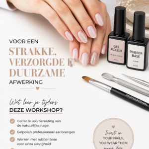 1-daagse Workshop Gelpolish & Rubber Base